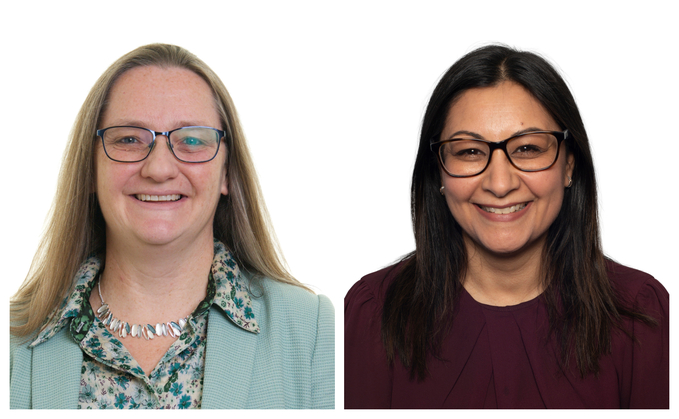 RSM's Elisabeth Storey and Sheila Pancholi RSM's Elisabeth Storey and Sheila Pancholi