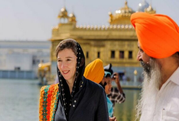 'Sat Sri Akal from Amritsar': British envoy Lindy Cameron makes 'special visit' to Golden Temple