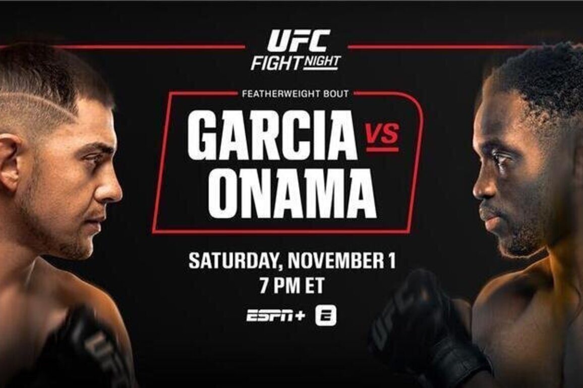 UFC Fight Night Presented by Bud Light: Garcia vs. Onama