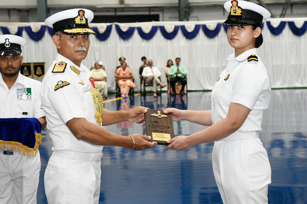 Nari Shakti: Astha Poonia becomes Indian Navy's first woman fighter pilot