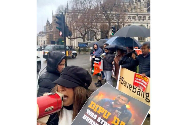 London: Protest demanding justice for Bangladeshi Hindus sees overwhelming turnout
