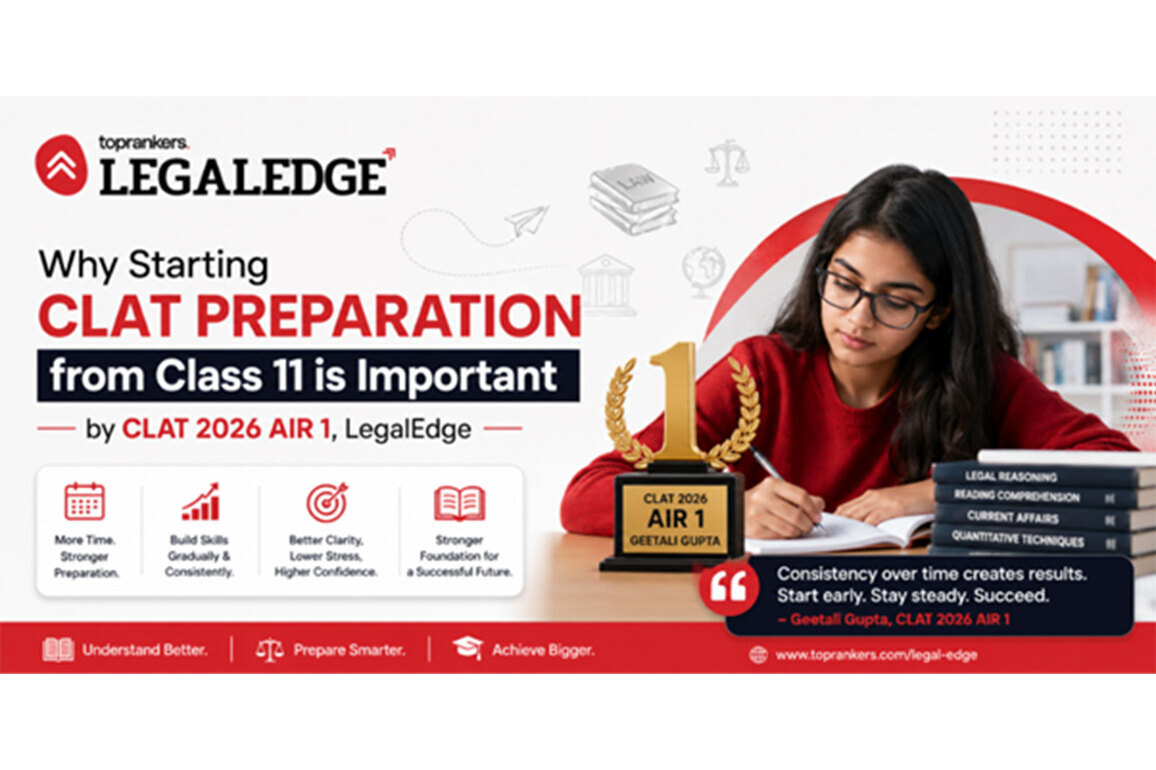 Why More Students Are Beginning Their CLAT Preparation in Class 11: Insights from LegalEdge