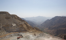 Kaz Minerals' Bozymchak copper and gold open pit mine in Kyrgyzstan