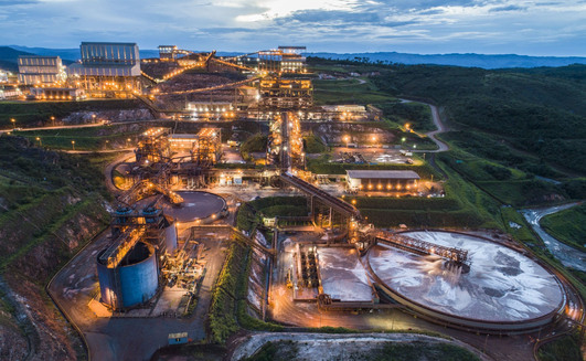 Complexo de minério de ferro Minas-Rio, da Anglo American