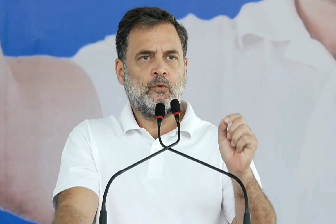 "India has seen it. INDIA has stopped it": Rahul Gandhi hails defeat of Women's Reservation Bill