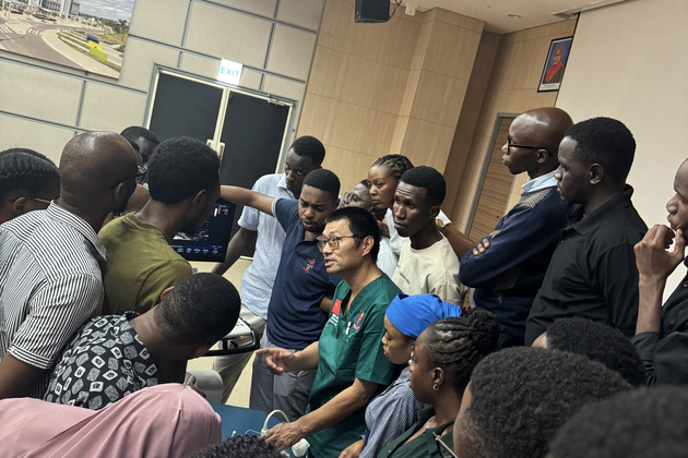 TANZANIA-DAR ES SALAAM-CHINESE MEDICAL TEAM-TRAINING SESSION
