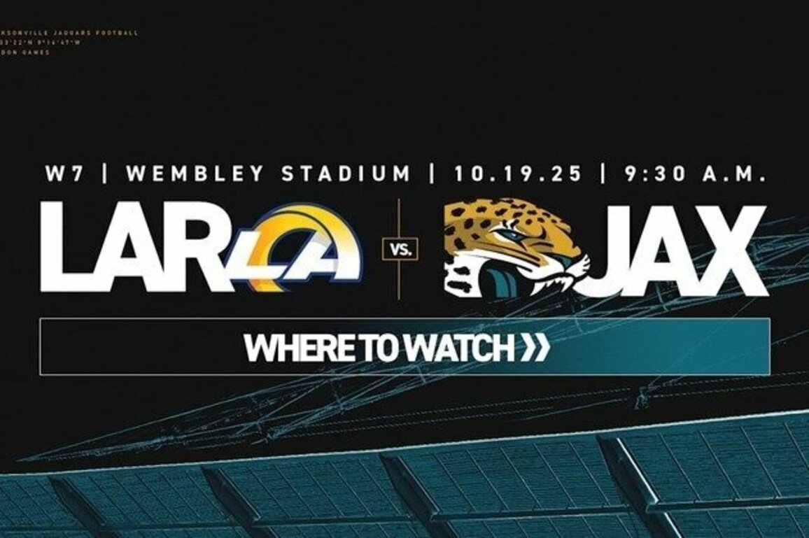 Where to Watch: Rams vs. Jaguars, Week 7 of 2025 NFL Season