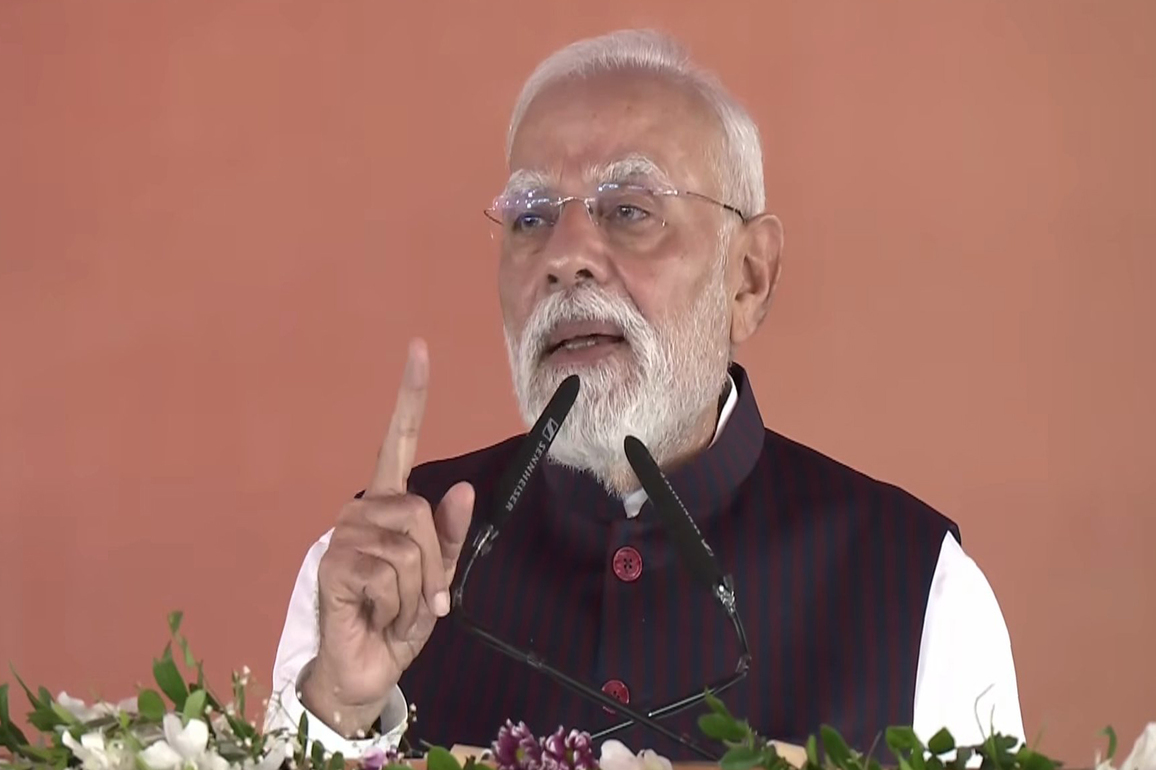 "Odisha moving at double engine speed," says PM Modi as he launches BSNL's indigenous 4G, new development projects