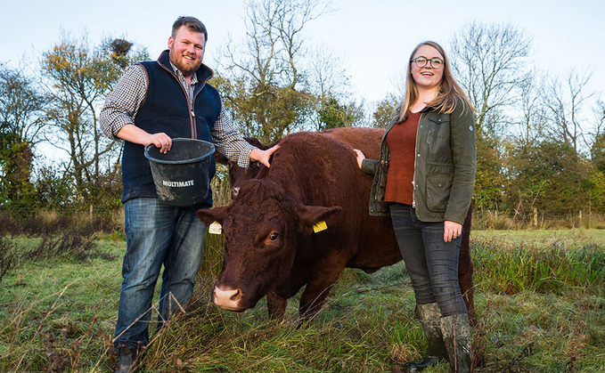 In your field: James and Isobel Wright - 'Our newborn son means we aren't missing the cows too much'
