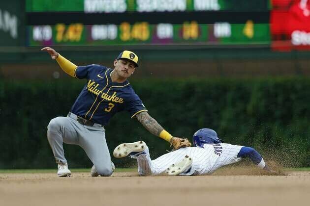 Brewers place starting SS Joey Ortiz on injured list