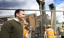  Cllr Tom Hayes (Oxford County Council) (left) and Richard Tams (Kensa Contracting, Projects Manager) at Blackbird Leys where a ground-source heat pump system is being installed as part of the Energy Superhub Oxford project