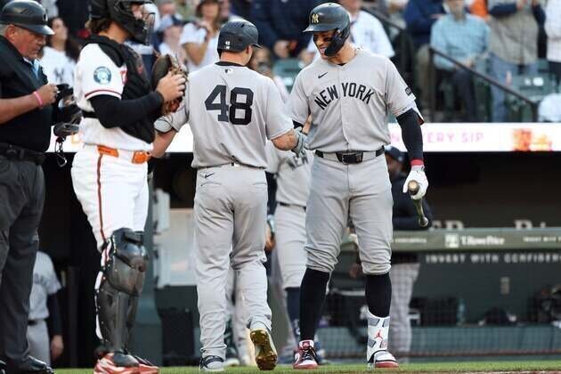 Yankees snap out of four-game funk with win over O's