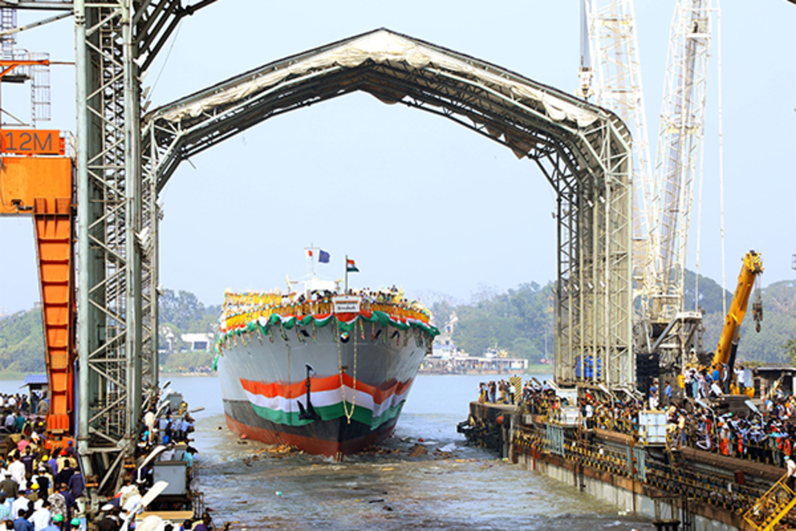 Indian Navy set to commission frontline stealth frigates Udaygiri and Himgiri