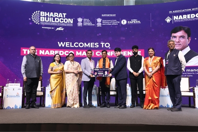 Union Minister Mansukh Mandaviya Visits Bharat Buildcon 2026; Says First Two Days Have Surpassed Footfall of Entire Previous Edition