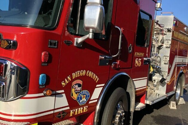 Binational Border 6 Fire continues its spread near Tecate Peak