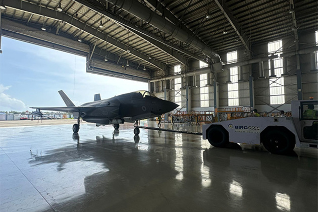 British F-35B jet under repair in Thiruvananthapuram, UK "grateful" to India for support and collaboration