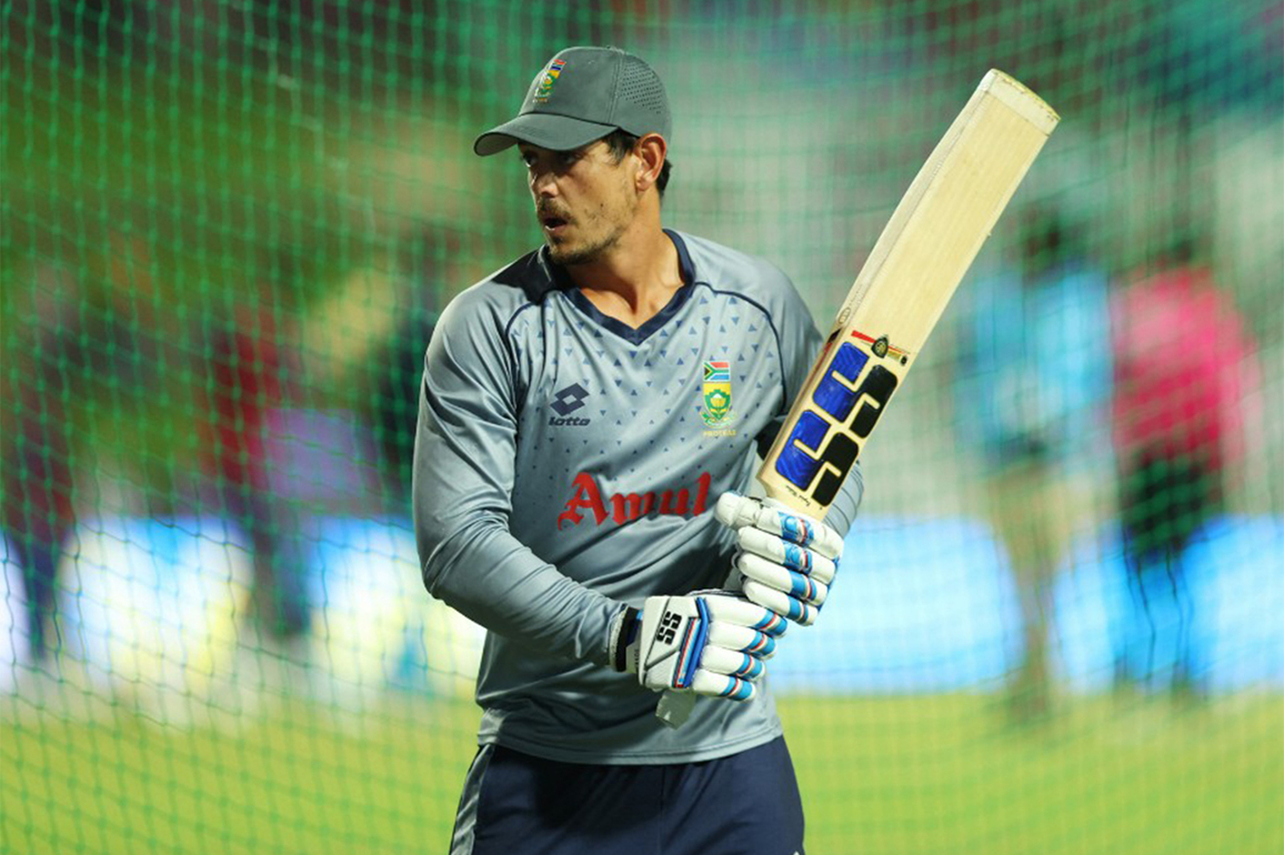 Quinton de Kock becomes 7th SA batter to score 13,000 international runs