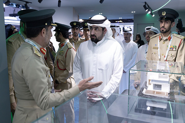 Ahmed bin Mohammed visits World Police Summit 2025