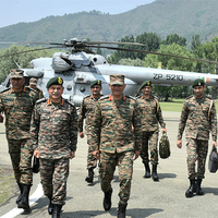 J-K: COAS Gen Upendra Dwivedi reviews security grid in Kashmir, assesses preparedness for Shri Amarnath Yatra