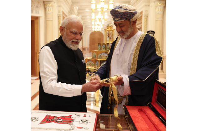 "Symbol of affection and trust between the people of India and Oman": PM Modi on receiving Oman's highest civilian honour in Muscat