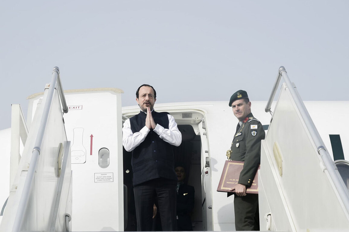 Cypriot Prez Christodoulides concludes India visit as ties upgrade to strategic partnership