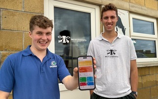Teenage dairy farmer launches 'game-changing' app to reduce farm admin burden