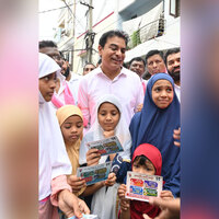 Will expose Congress's guarantee fraud with 'Debt Cards': KTR
