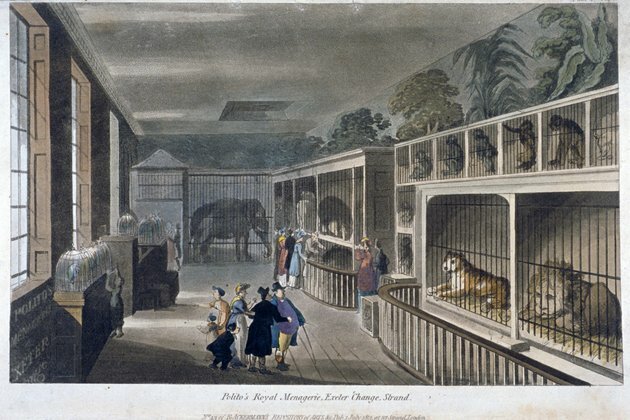 Where was the world&#039;s first zoo?