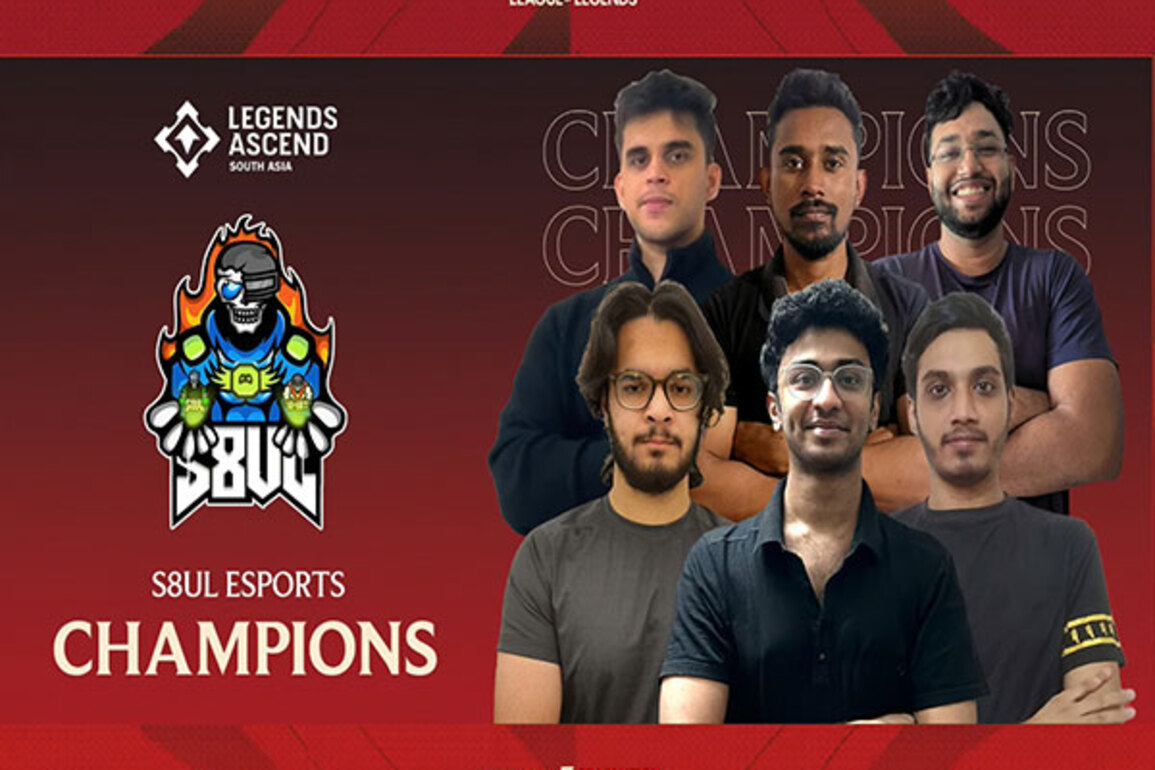 S8UL Esports crowned champions of Legends Ascend South Asia 2025