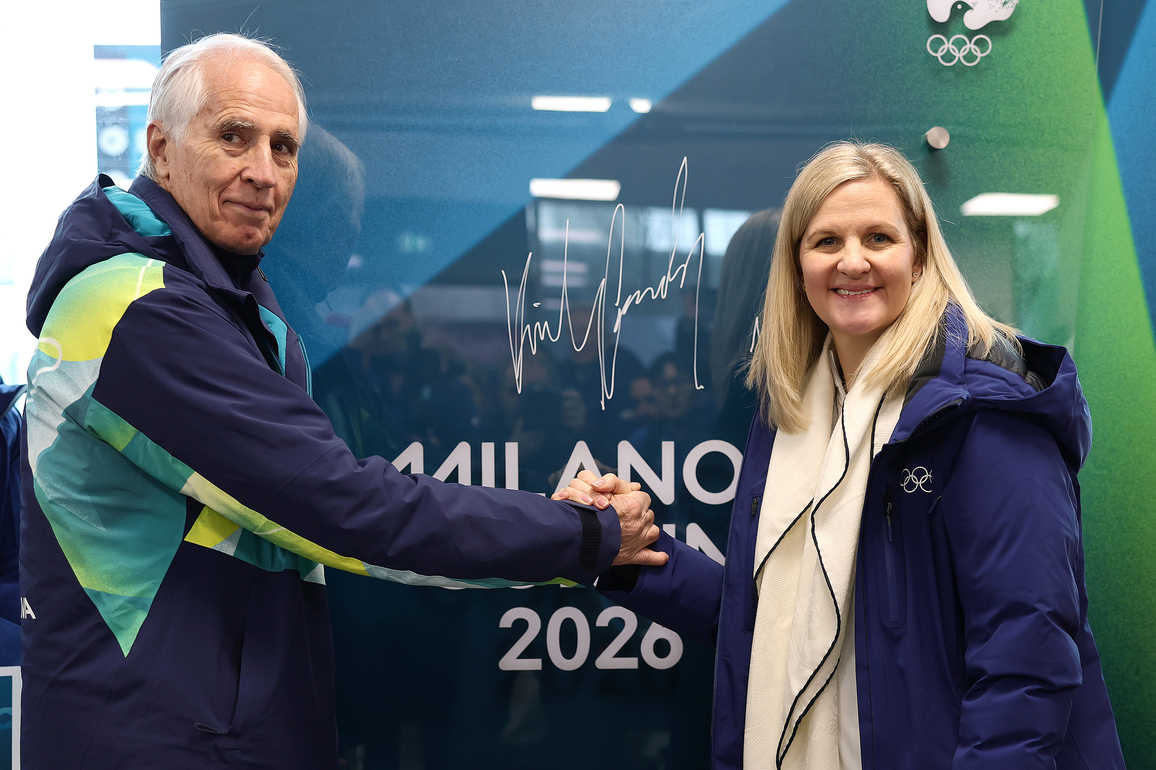 (SP)ITALY-MILAN-2026 MILAN-CORTINA WINTER OLYMPICS-OLYMPIC TRUCE INAUGURATION