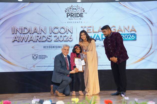 Victoria Isaac, 9, Named Young Prodigy of the Year for Music and Creative Innovation at Hyderabad's Indian Icon Awards 2026