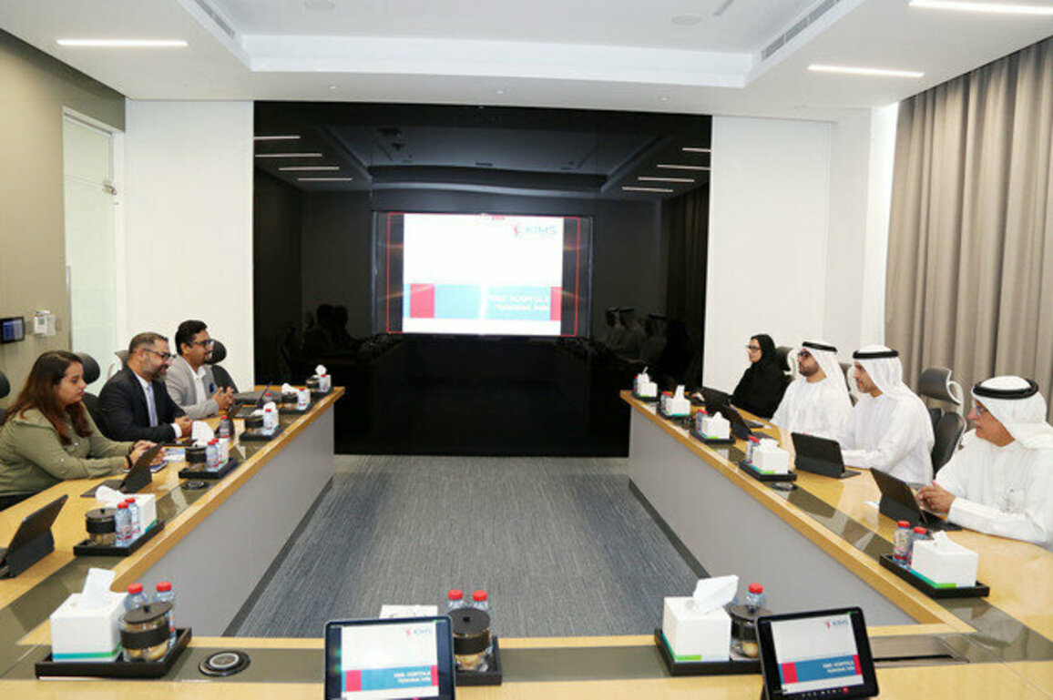 DHA explores new healthcare partnership with India's KIMS Group