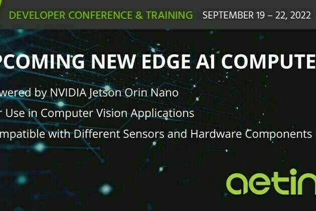 Aetina Announces Upcoming Edge AI Computers Powered by New NVIDIA Jetson Orin Nano for Use in Computer Vision Applications