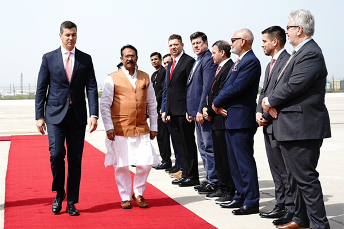 Paraguay President begins first state visit to India with ceremonial welcome