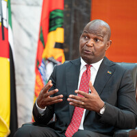 MOZAMBIQUE-MAPUTO-PRESIDENT-INTERVIEW