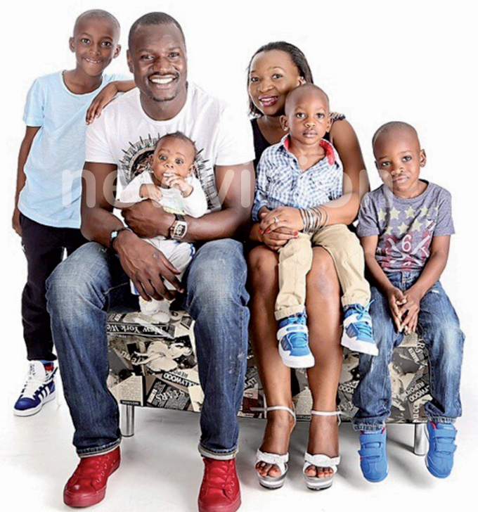 nyango with his family 