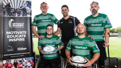 Stelrad supports wheelchair rugby in the north east
