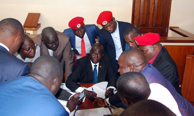 More cases read out for Bobi Wine and co-accused More cases read out for Bobi Wine and co-accused