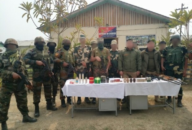 Manipur: Security forces recover arms, ammunition, explosives in joint operations