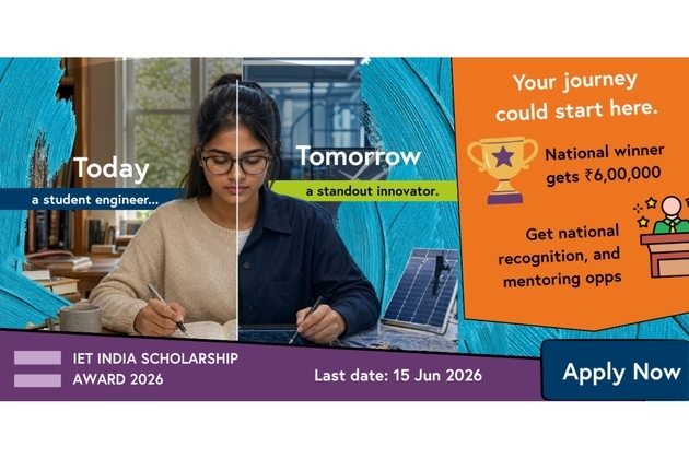 The IET India Scholarship Award Opens Applications for its 10th Edition; Prize Pool Doubled to Rs. 20 Lakhs
