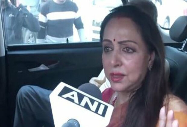 BJP's Mathura LS poll candidate Hema Malini meets RLD chief Jayant Chaudhary