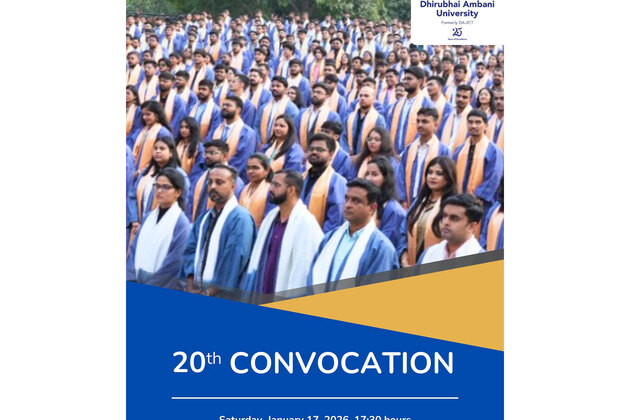 Dhirubhai Ambani University confers 649 degrees at its 20th Convocation