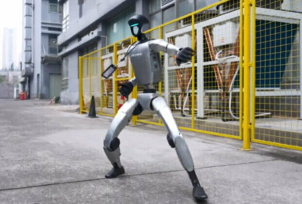 WATCH humanoid robot perform kung fu