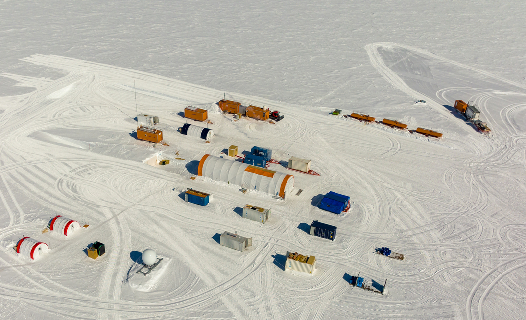 Core sampling in Antarctica presents an extreme set of challenges