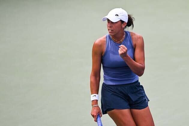 Reigning champ Madison Keys shaky early but advances in Australia