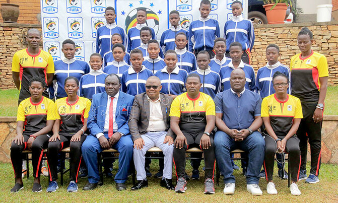 Mugisha tips U-17 girls football team on career choices Mugisha tips U-17 girls football team on career choices