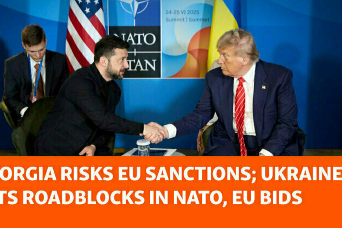 Georgia Risks EU Sanctions; Ukraine Hits Roadblocks In NATO, EU Bids