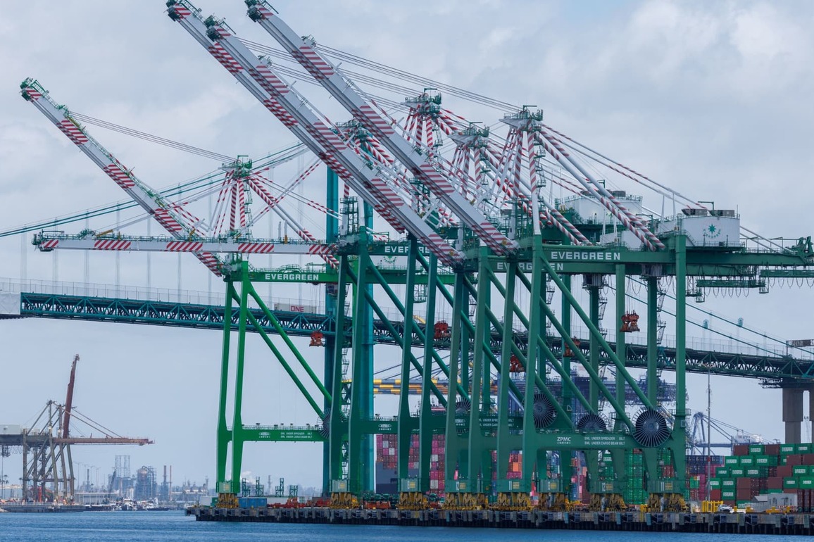 Trade deficit fell by a record amount in April as demand dropped for imports