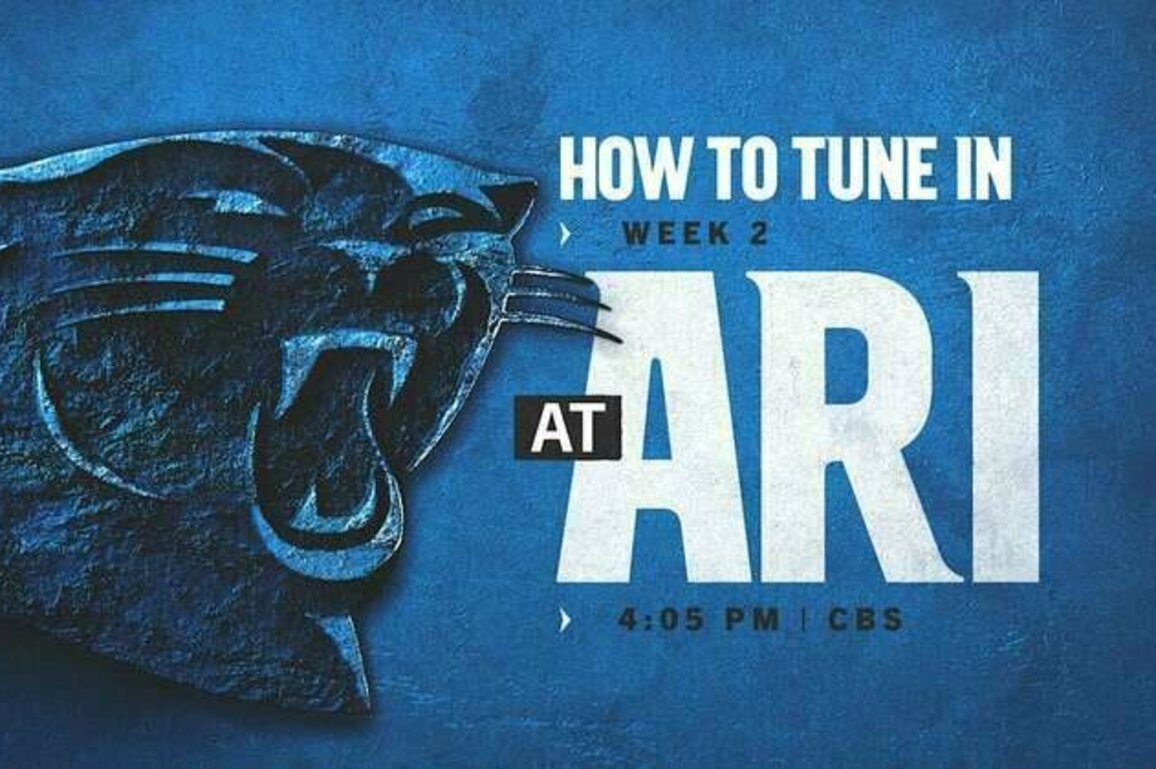 How to watch, listen and follow: Carolina at Arizona in Week 2