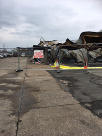 Chandlers Building Supplies open for business after fire